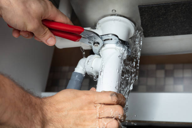 Water damage restoration process in Grayville, IL
